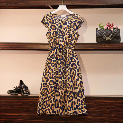 Ежедневна дамска рокля с връзки на талията в няколко цвята