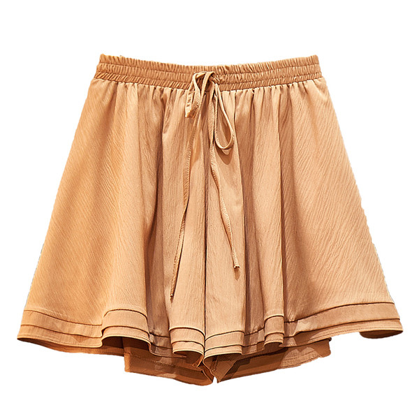 Къси дамски панталони широк модел с размери до 5XL