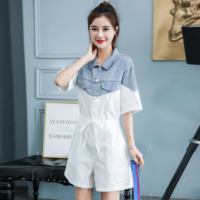 Νέες γυναικείες ολόσωμες φόρμες μοντέλου με κοντό μανίκι σε τρία χρώματα