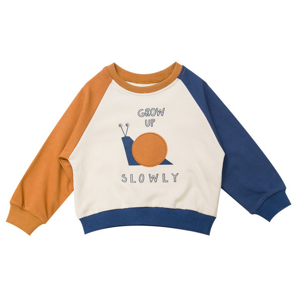 Bluza pentru copii pentru baieti cu aplicatie in doua culori