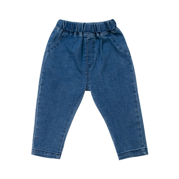 Blugi lungi pentru copii pentru baieti in albastru