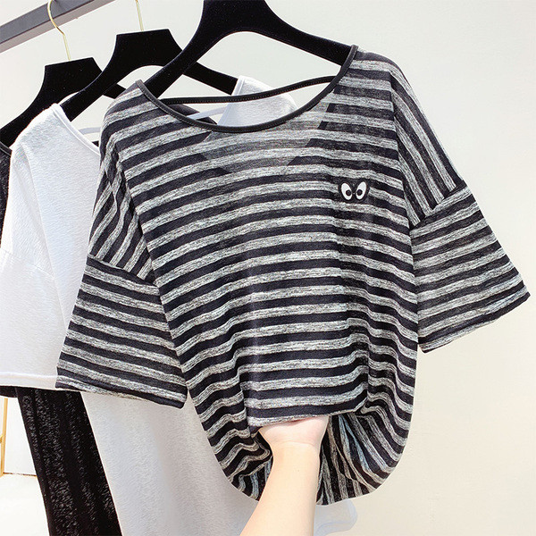 Bluza de dama cu decolteu O in trei culori