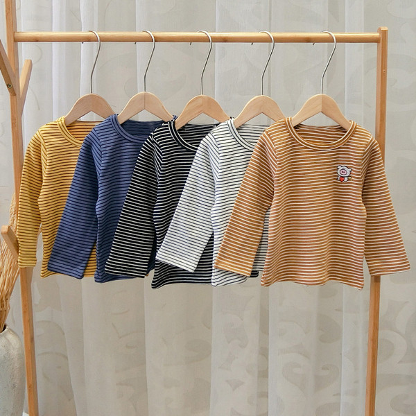 Bluza pentru copii cu dungi pentru baieti in mai multe culori