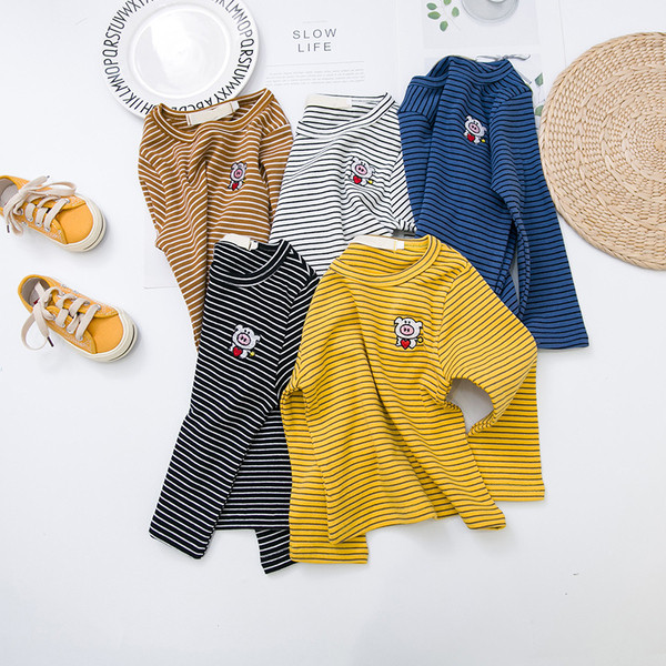 Bluza pentru copii cu dungi pentru baieti in mai multe culori