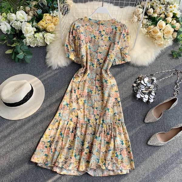 Rochie moderna de dama cu maneci scurte in doua culori