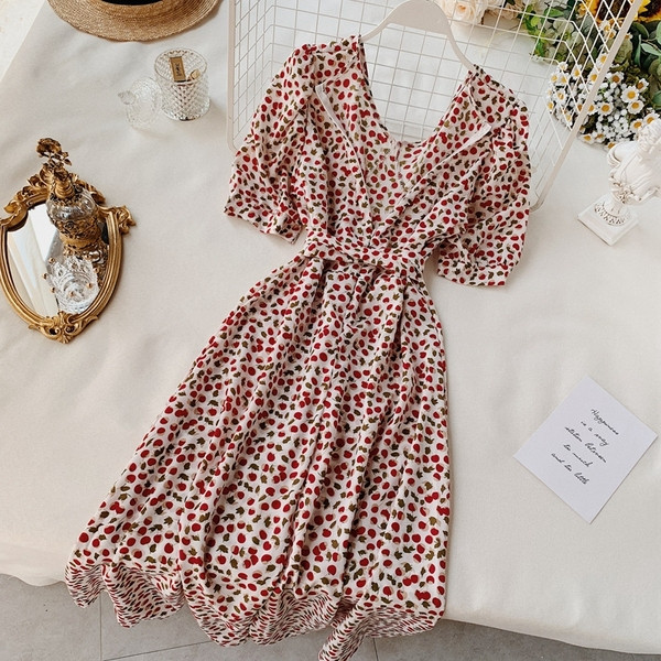 Rochie de dama cu model floral si fermoar in doua culori