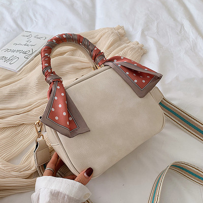 Geanta de dama moderna din piele ecologica cu manere lungi si scurte in mai multe culori