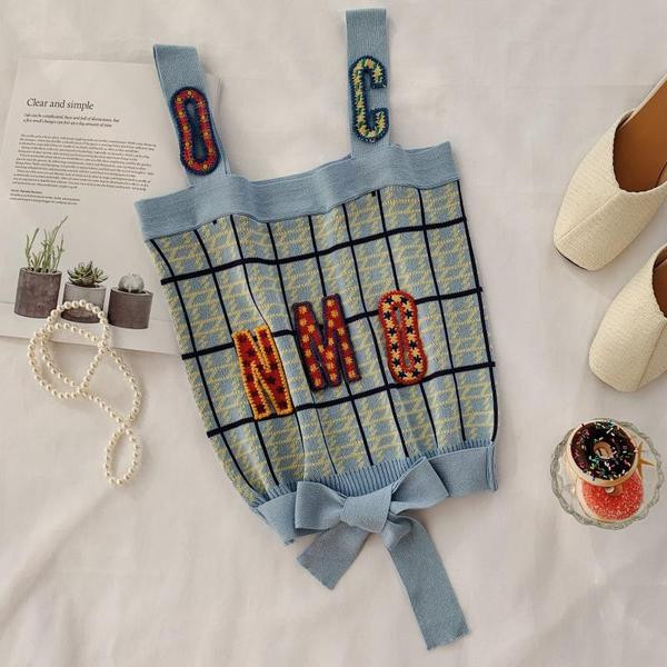 Maieu de dama cu cravata in doua culori