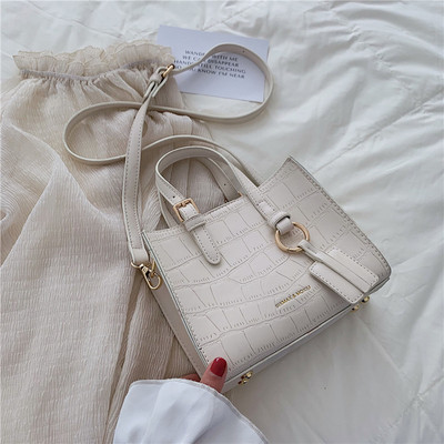 Geanta casual dama din piele ecologica cu manere scurte si lungi in diferite culori