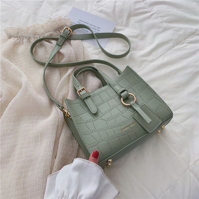 Geanta casual dama din piele ecologica cu manere scurte si lungi in diferite culori