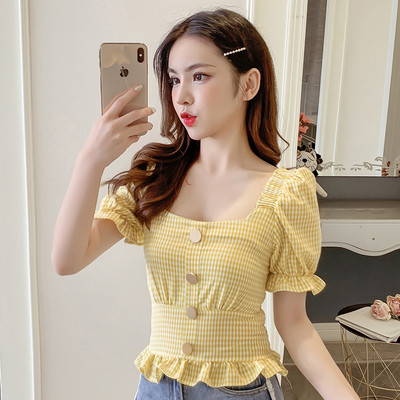 Bluza dama in carouri actuala in mai multe culori