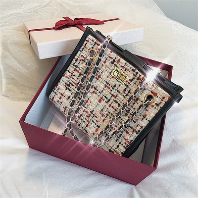 Geanta de dama moderna in mai multe culori cu maner lung