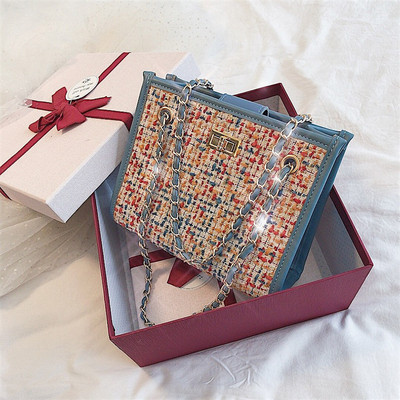 Geanta de dama moderna in mai multe culori cu maner lung