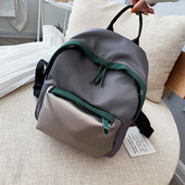 Rucsac de damă de zi cu zi cu buzunar frontal în mai multe culori