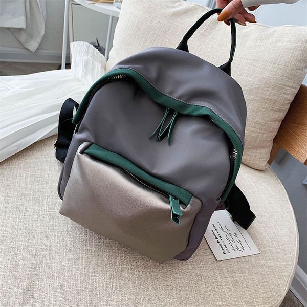 Rucsac de damă de zi cu zi cu buzunar frontal în mai multe culori