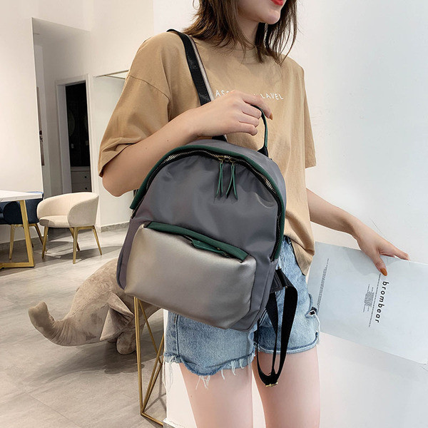 Rucsac de damă de zi cu zi cu buzunar frontal în mai multe culori