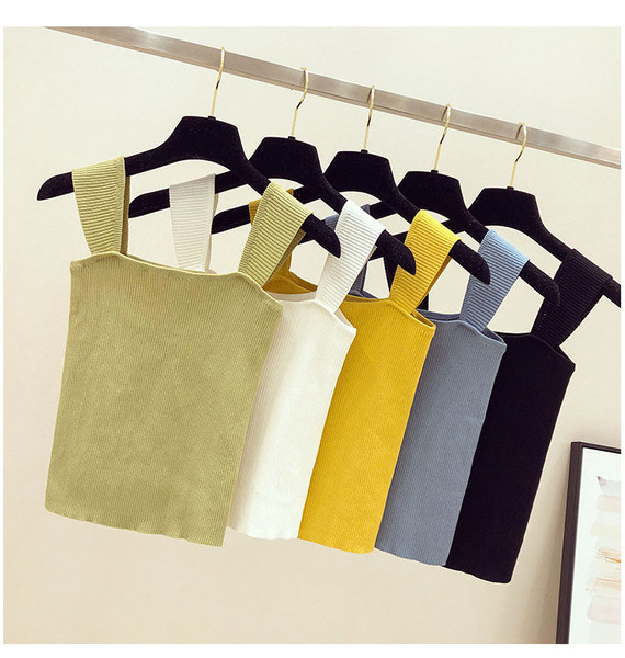 Maieu modern de dama cu bretele in mai multe culori