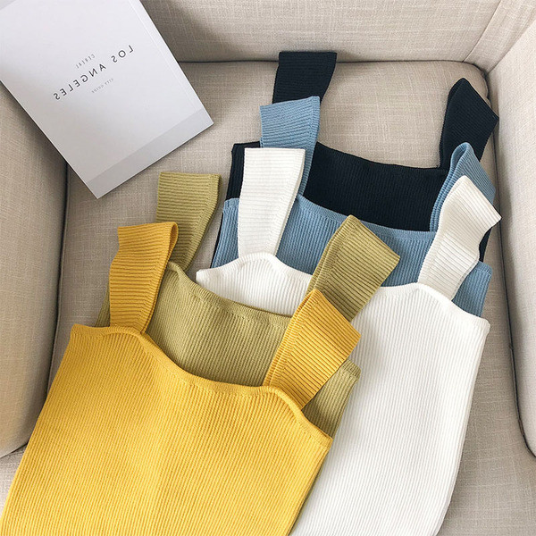 Maieu modern de dama cu bretele in mai multe culori