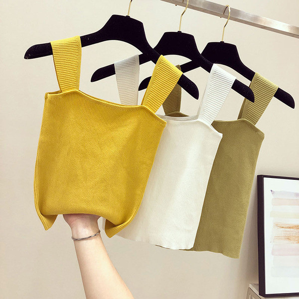 Maieu modern de dama cu bretele in mai multe culori