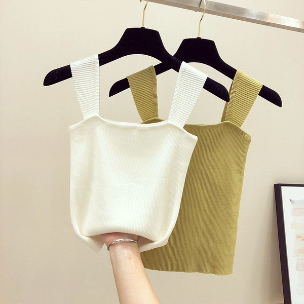 Maieu modern de dama cu bretele in mai multe culori