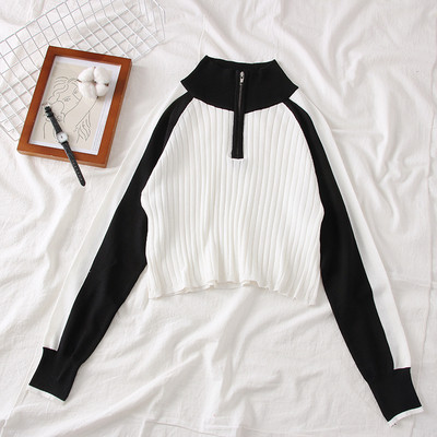 Bluza de dama model nou cu guler polo in trei culori