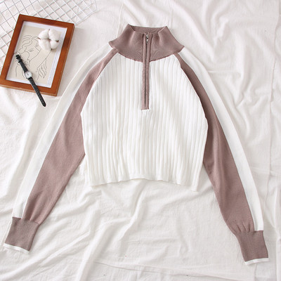 Bluza de dama model nou cu guler polo in trei culori