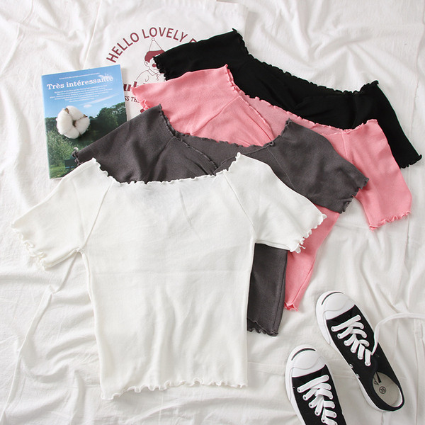 Bluză de damă modernă cu decolteu în V în mai multe culori