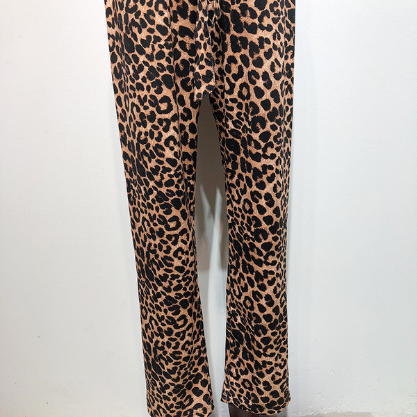 Μοντέρνα γ υναικεία ολόσωμη φόρμα  με μακρύ μανίκι με ζωικό σχέδιο