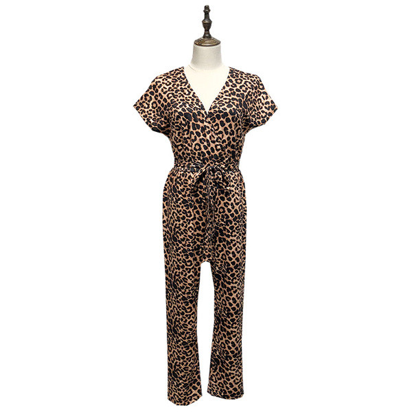 Μοντέρνα γ υναικεία ολόσωμη φόρμα  με μακρύ μανίκι με ζωικό σχέδιο