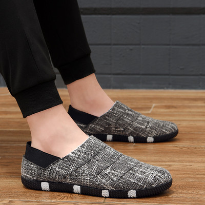 Mocasini moderni pentru bărbați cu talpă plată - în trei culori