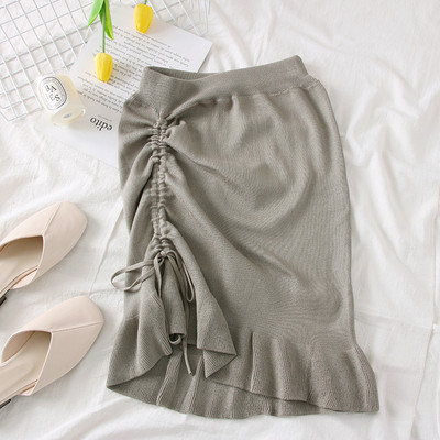 Нов модел дамска пола с връзки - няколко цвята