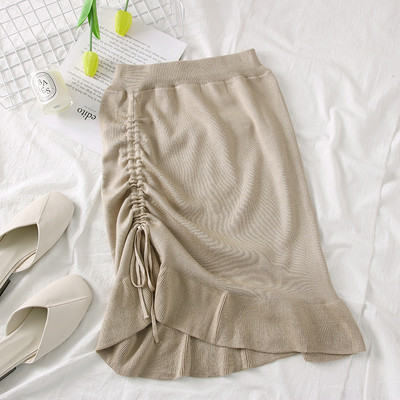 Нов модел дамска пола с връзки - няколко цвята