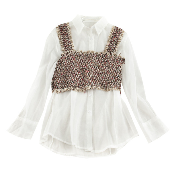 Camasa de dama model nou cu bustiera in mai multe culori