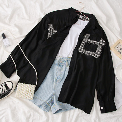 Camasa de dama model nou cu buzunare in mai multe culori