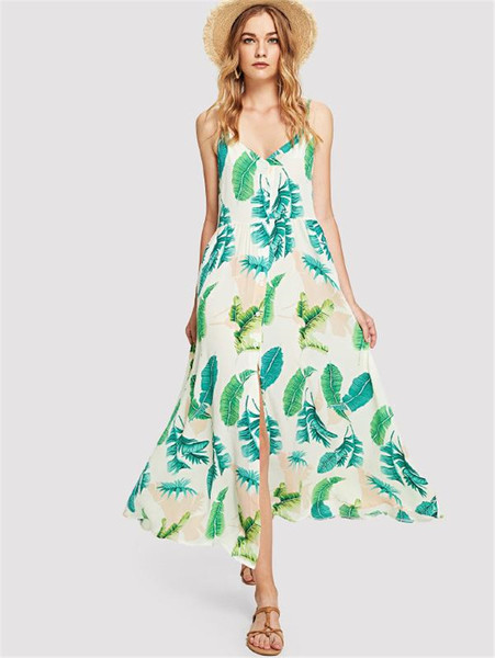 Rochie de vara dama cu model floral si bretele