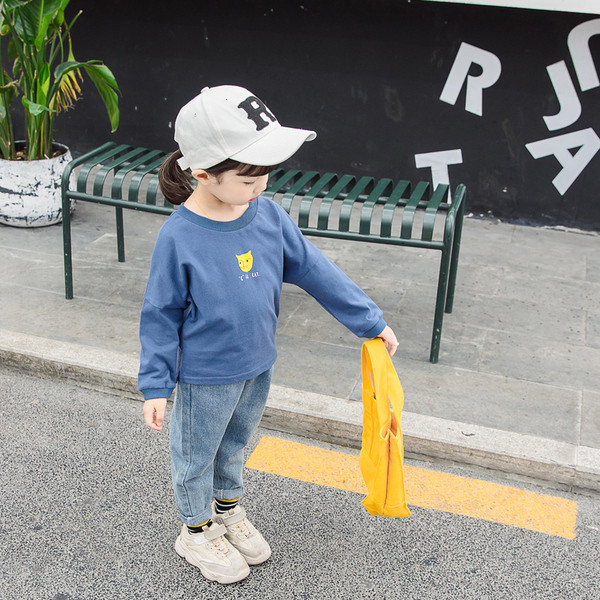 Bluza casual pentru copii pentru fete - in doua culori