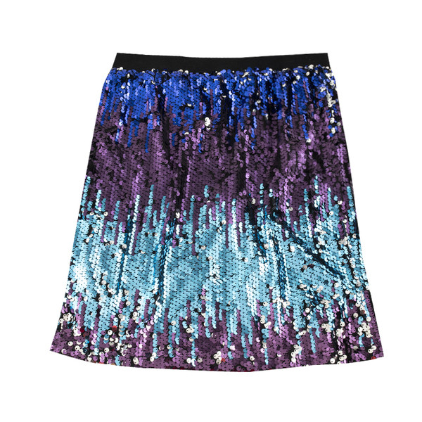 Fusta scurta de dama moderna cu paiete in mai multe culori