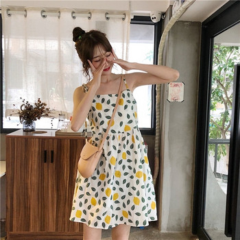 Rochie de dama actuala - model croiat in doua culori