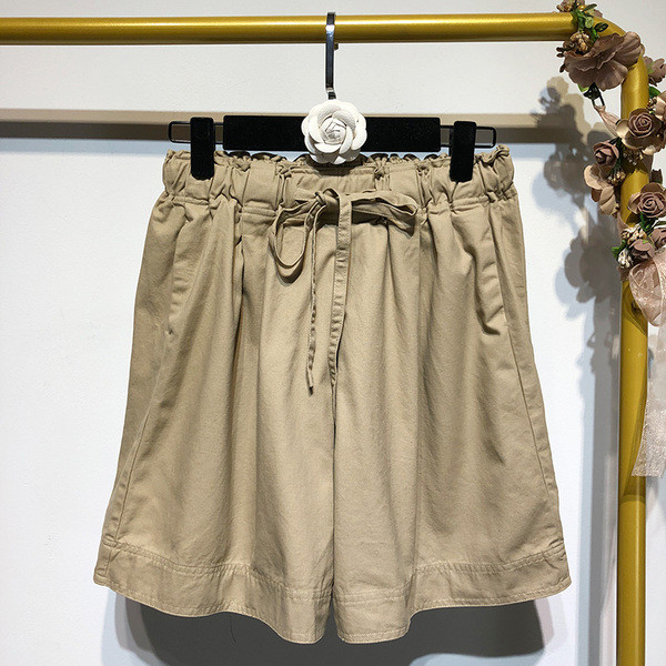 Pantaloni casual dama in trei culori cu legaturi in talie