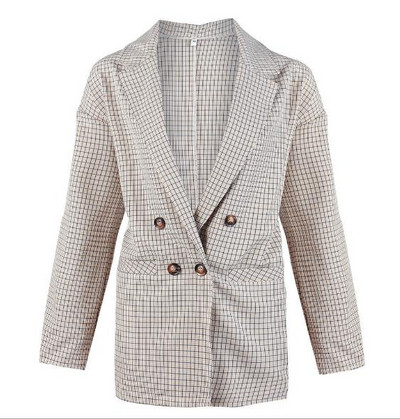 Geaca de dama eleganta model lat cu inchidere dubla