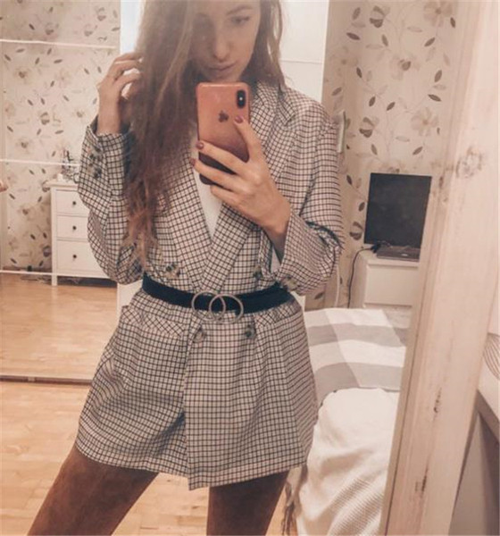 Geaca de dama eleganta model lat cu inchidere dubla