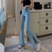 Blugi de dama eleganti model Charleston in doua culori