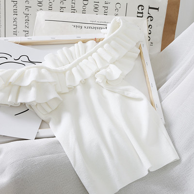 Bluză de damă elegantă cu mâneci scurte în patru culori