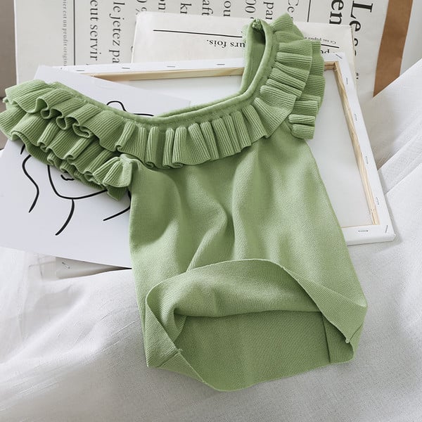 Bluză de damă elegantă cu mâneci scurte în patru culori