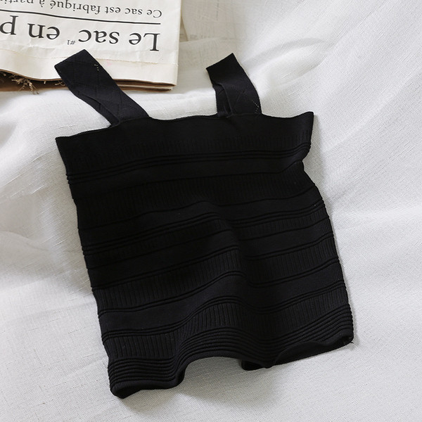 Maieu elegant de damă cu bretele largi în diferite culori