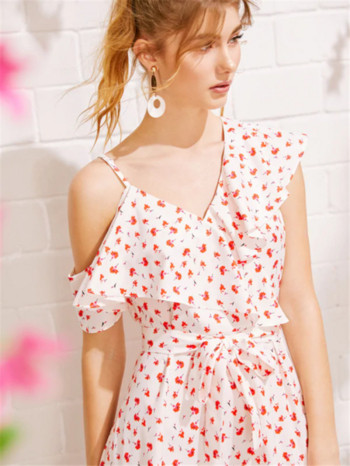 Rochie de vara dama cu cravata