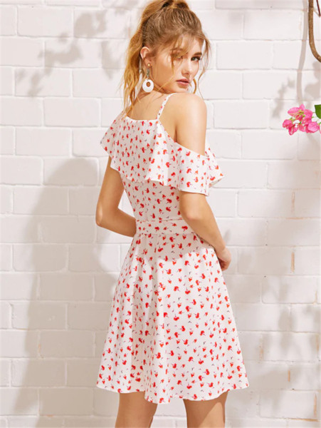 Rochie de vara dama cu cravata