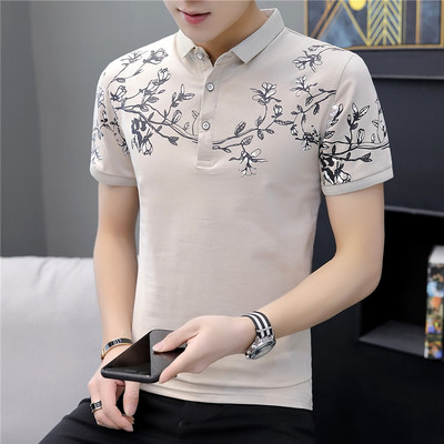 Tricou barbatesc actual in trei culori - cu nasturi