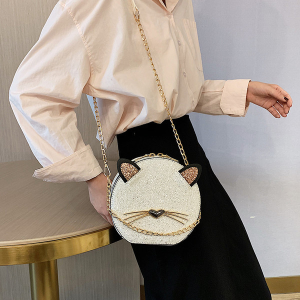 Geanta de dama moderna cu element 3D in trei culori