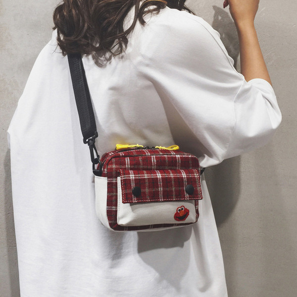 Geanta de umar dama in carouri de zi cu zi in mai multe culori